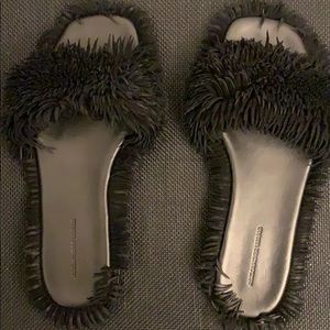 Alexander Wang sandals in all black